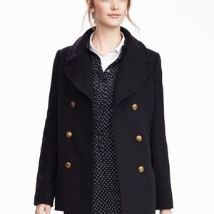 Banana Republic Nova Fides Italian wool blend coat